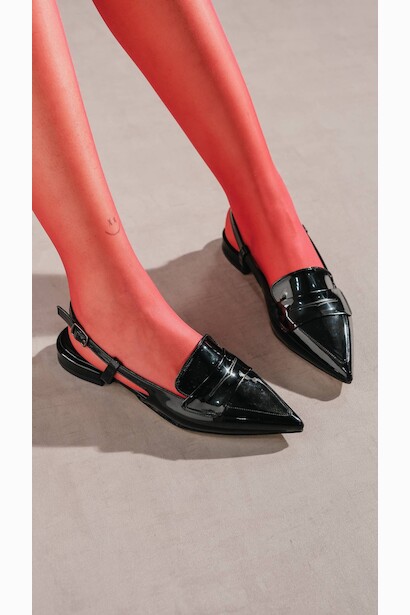 Kadın Sivri Burun Babet Torina 