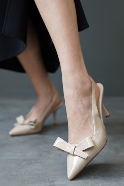 Kadın Tasarım Tokalı Topuklu Ayakkabı Jorna