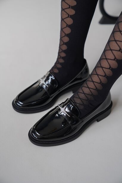 Kadın Toka Detay Düz Topuklu Loafer Cloria 