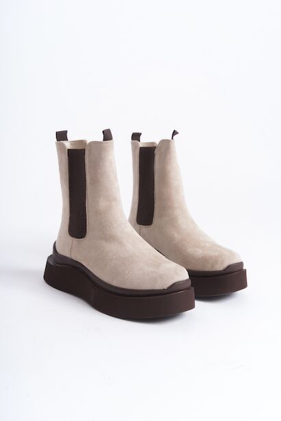 Kadın Tasarım Taban Lastikli Bot Yedra 