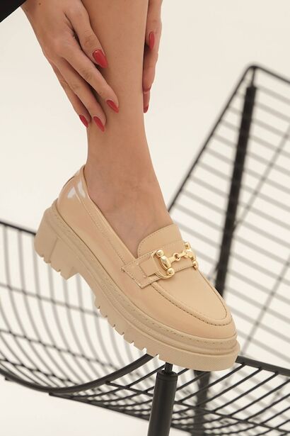Kadın Toka Detaylı Loafer Clare 
