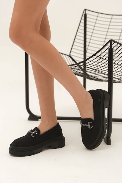 Kadın Toka Detaylı Loafer Clare 