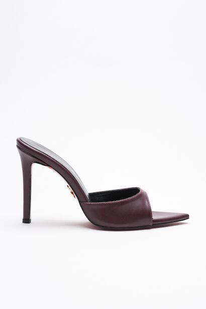 Kadın Sivri Burun İnce Topuklu Terlik Sona 