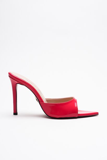 Kadın Sivri Burun İnce Topuklu Terlik Sona 