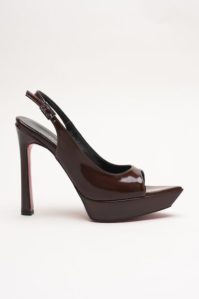 Kadın İnce Topuklu Platform Terlik Sisie 