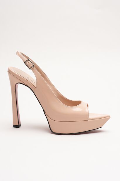 Kadın İnce Topuklu Platform Terlik Sisie 
