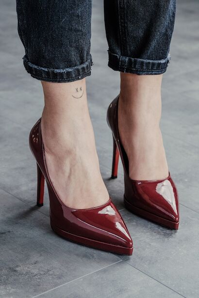 Kadın İnce Topuklu Platform Terlik Nicola 