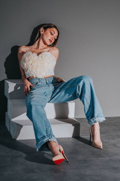 Kadın İnce Topuklu Platform Terlik Nicola  Nude Rugan 4