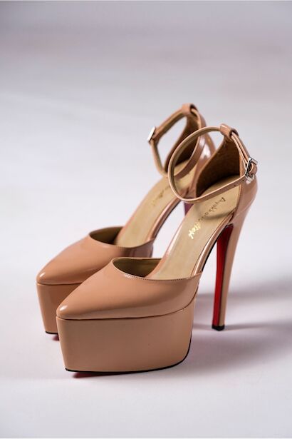 Kadın Özel Tasarım Orta Topuklu Topuklu Ayakkabı Drew 