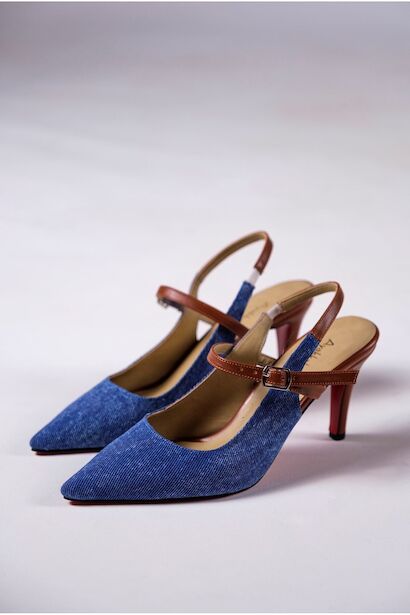 Kadın Günlük Kısa Topuklu Ayakkabı Zavos 