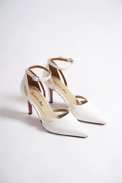 Kadın Sivri Burun Kısa Topuklu Ayakkabı Jamila 