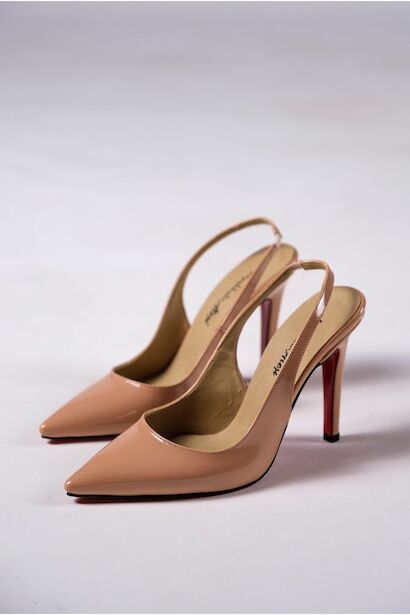 Kadın Arkası Açık Sivri Burun Topuklu Ayakkabı Madison 