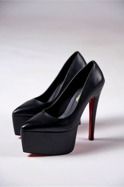 Kadın Özel Tasarım Orta Topuklu Topuklu Ayakkabı Drew 