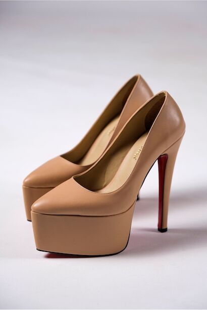 Kadın Özel Tasarım Orta Topuklu Topuklu Ayakkabı Drew 