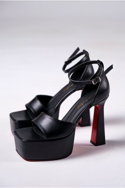 Kadın Özel Tasarım Tasarım Ökçeli Platform Ayakkabı Zoey 