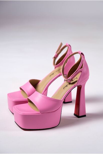 Kadın Özel Tasarım Tasarım Ökçeli Platform Ayakkabı Zoey 