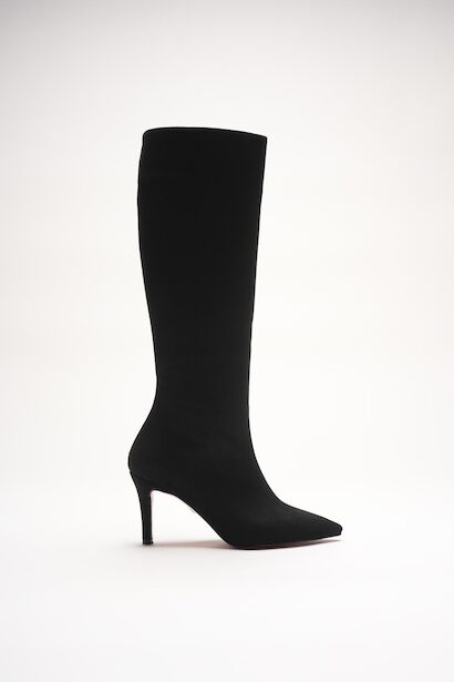 Kadın Sivri Burun Kısa Topuklu Çizme Zelda 