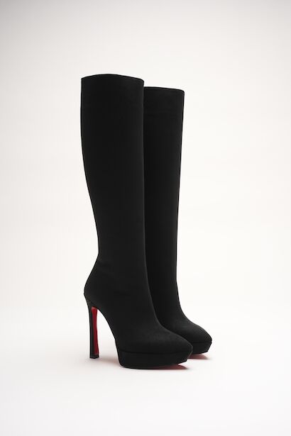 Kadın Tasarım Platform Yüksek Topuklu Çizme Carcie 