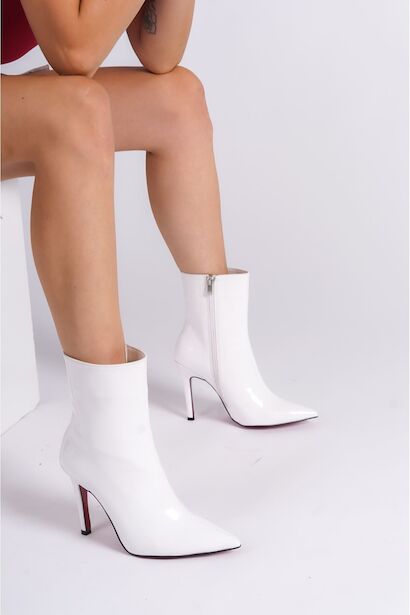 Kadın Sivri Burun Topuklu Bot Togi 