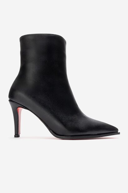 Kadın Bilek Boy Kısa İnce Topuklu Bot Torina 